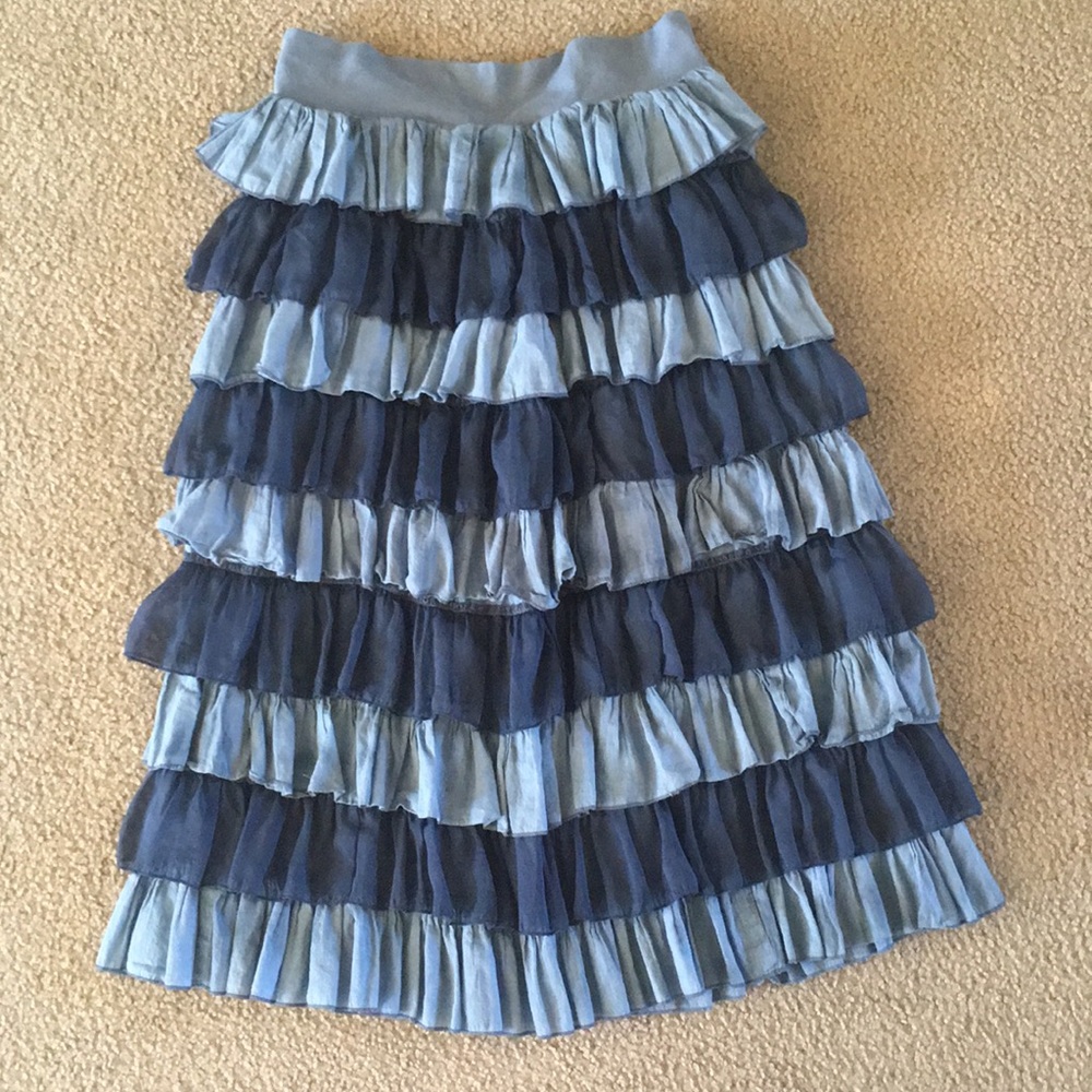 JW Tiered Skirt  Size M